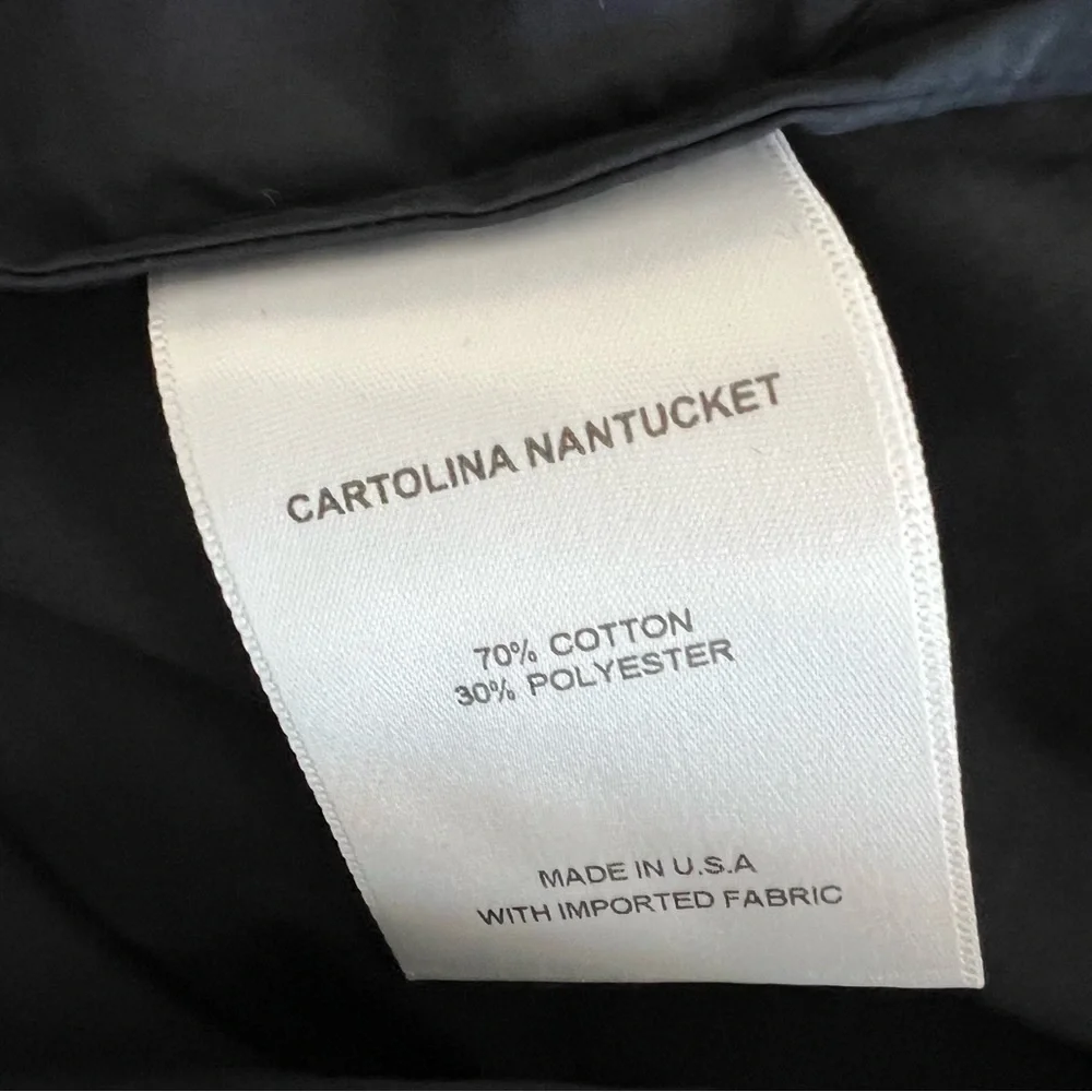 Cartolina Nantucket Peggy short sleeve blouse top Ladies size xs Navy blue - Picture 8 of 10